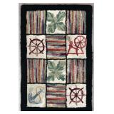 Priscilla Turner Rug Guild Wool Rug, 2ï¿½11ï¿½ x 1ï¿½10ï¿½