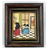 Embroidery Inspired by 17th C. Dutch Paintings