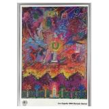 C. Almaraz (MX/AM 1941ï¿½1989) 1984 Olympic Poster
