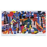Stuart Davis "Swing Landscape" Exhibition Poster
