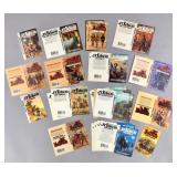 15 Guy Deel Illustrated Western Book Cover Proofs