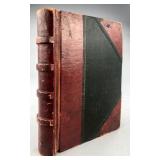 Early 1900s Post Card Album Scrapbook Halloween +