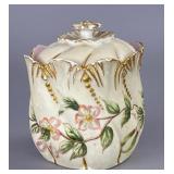 Alfred Lanternier Limoges Biscuit Jar