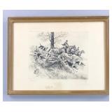 R.H. Palenske (AM 1884-1954) "Temptation" Print