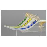 Venetian Murano Art Glass Slipper