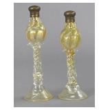 Venetian Style Art Glass Salt and Pepper Shakers