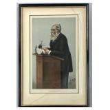 1899 Wag Vanity Fair Caricature Print of Chemist