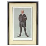 1907 Spy Vanity Fair Caricature Print of Surgeon