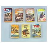 7 Signed Guy Deel Illustrated Paperback Novels