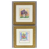Dawna Burton (AM, 1931-2022) Pair of Lithographs