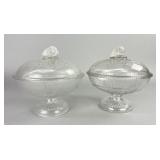 McKee & Brothers EAPG Barberry Covered Dishes