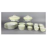 Elite Works Limoges BWD2 Dinnerware Group, 37pcs.