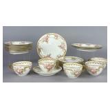 Haviland & Co. Gimbel Bros Porcelain Tea Set