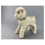 Ceramic Lamb-Shaped Planter