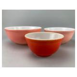 Pyrex Glass Mixing Bowls Set