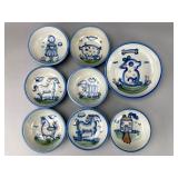 M.A. Hadley Ceramic Bowls Set