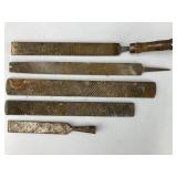 Set of Metal Files with Handle