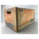 Pepsi-Cola Wooden Crate