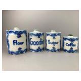 M.A. Hadley Ceramic Canister Set