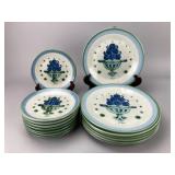 M.A. Hadley Ceramic Plate Set
