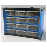 Metal Storage Cabinet with Drawers