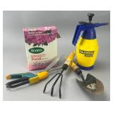 Garden Tool Set with Sprayer