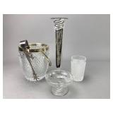 J.L Glassware Set with Tongs