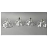 Clear Glass Lamp Shades Set