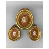 B-S Creations Framed Porcelain Plaques