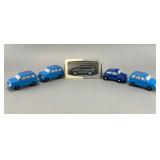 Set of Toy Cars with Audi Model