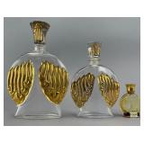 Corday Glass Perfume Bottles