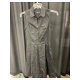 Willi Smith Black Sleeveless Dress