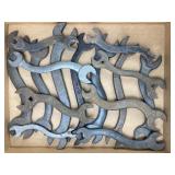 Vintage Metal Wrenches Group