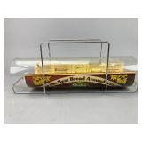 Glass Bread Baking Tube with Stand