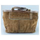 Coach Suede Handbag