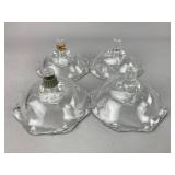 Glass Candle Holders