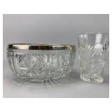 Glass Bowl and Tumbler Set