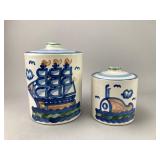 M.A. Hadley Ceramic Canister Set