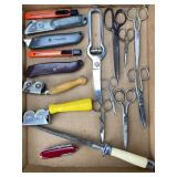 Assortment of Cutting Tools