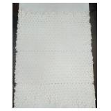 Crocheted Tablecloth with Fringe