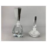 Geometric Glass Perfume Bottles