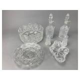 Cut Glass Tableware Set