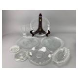Clear Glass Tableware Assortment
