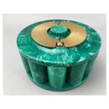Poker Chip Carousel with Cards