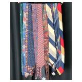 Assortment of Patterned Neckties