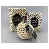 Perfume Set with Crochet Cover