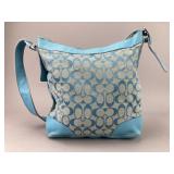 Coach Fabric and Leather Handbag