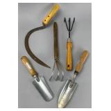 Vintage Gardening Tools Set