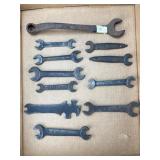 Ford Metal Wrenches Assortment