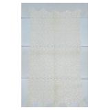 Lace Table Runner with Floral Motifs